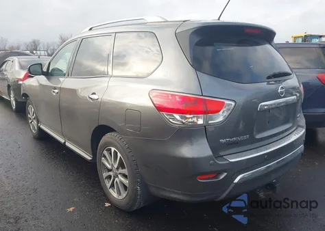 2015 Nissan Pathfinder Sv из США, поврежденный, VIN 5N1AR2MM8FC657036